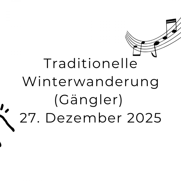 Einladung zu Traditionelle Winterwanderung am 27. Dezember 2025